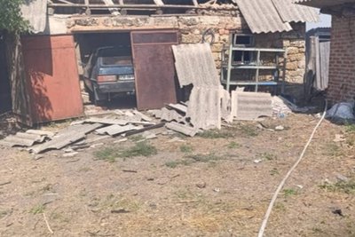Наслідки російського удару по Павлівці Лозівського району Наслідки російського удару по Павлівці Лозівського району