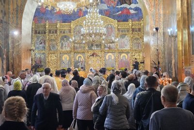 Предстоятель ПЦУ Епіфаній відвідав Житомир з нагоди 170-річчя з дня побудо-ви Свято-Михайлівського кафедрального собору Предстоятель ПЦУ Епіфаній відвідав Житомир з нагоди 170-річчя з дня побудо-ви Свято-Михайлівського кафедрального собору