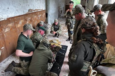 На Волині інструктор з США тренує прикордонників за стандартами НАТО На Волині інструктор з США тренує прикордонників за стандартами НАТО