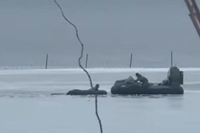 На Одещині троє дітей провалилися під кригу на Кучурганському лимані На Одещині троє дітей провалилися під кригу на Кучурганському лимані