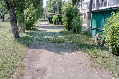 Росія вдарила двома дронами по Одноробівці Росія вдарила двома дронами по Одноробівці