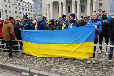 Херсонці про перший мітинг проти окупації Херсонці про перший мітинг проти окупації