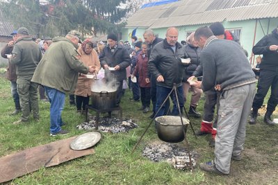 Як у Руській Лозовій відзначали річницю деокупації Як у Руській Лозовій відзначали річницю деокупації