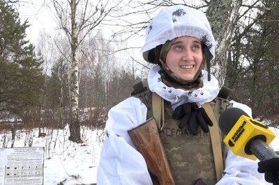 На Житомирщині 46 бригада ДШВ провела інтенсив з військової підготовки для цивільних