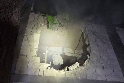 На Одещині через нічну атаку РФ сталася пожежа на базі відпочинку На Одещині через нічну атаку РФ сталася пожежа на базі відпочинку