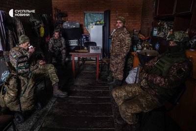 Мінометники 93-ї механізованої бригади "Холодний Яр" у Бахмуті, лютий 2023 року