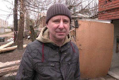 Юрій Пилипенко, сусід загиблого у Харкові Юрій Пилипенко, сусід загиблого у Харкові