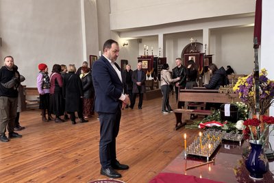 У Харкові відслужили панахиду за режисеркою Світланою Олешко У Харкові відслужили панахиду за режисеркою Світланою Олешко