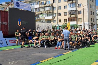 "Сильні України": на Житомирщині змагалися військовослужбовці та ветерани "Сильні України": на Житомирщині змагалися військовослужбовці та ветерани