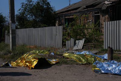 Удар по центру селища Печеніги Удар по центру селища Печеніги