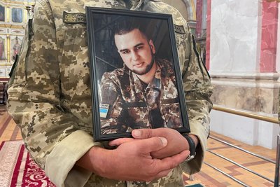 Андрій Лютий — прощання з бійцем у Луцьку Андрій Лютий — прощання з бійцем у Луцьку