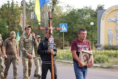 На Одещині попрощались з загиблим на фронті військовим На Одещині попрощались з загиблим на фронті військовим
