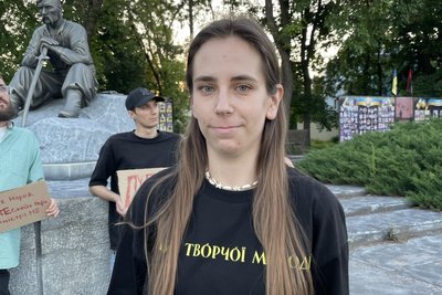 В Охтирці відбулася акція проти відставки Федорова В Охтирці відбулася акція проти відставки Федорова