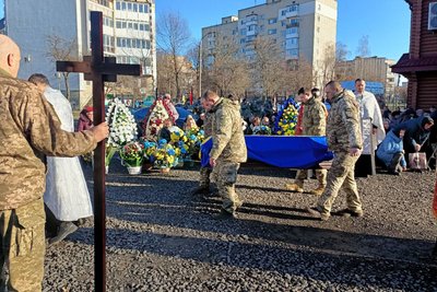 Втрати Волині — прощання з Дмитром Матвіюком у Луцьку Втрати Волині — прощання з Дмитром Матвіюком у Луцьку