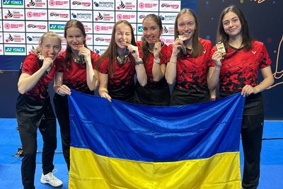 Українські бадмінтоністки з Харкова на Чемпіонаті Європи