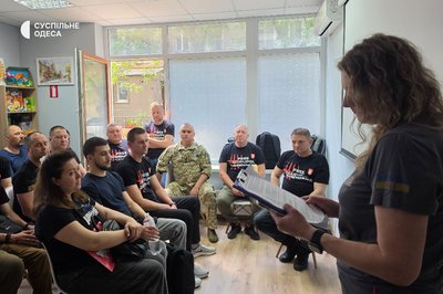 В Одесі відбулася акція на честь четвертої річниці вихідців оборонців з Азовсталі у Маріуполі