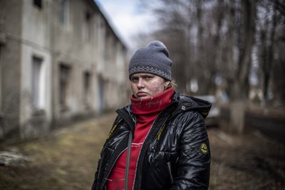 Соня пішки прийшла до Часового Яру з Бахмута, 12 березня 2023 року