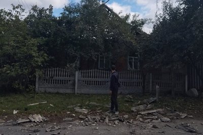 Наслідки російського удару по Золочеву Наслідки російського удару по Золочеву