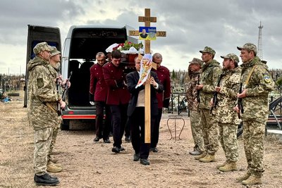 На Одещині попрощались з загиблим прикордонником