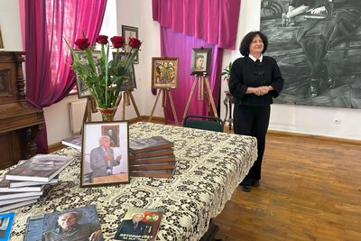 У Дубенському замку на Рівненщині відкрили унікальну кімнату-музей Бориса Возницького У Дубенському замку на Рівненщині відкрили унікальну кімнату-музей Бориса Возницького