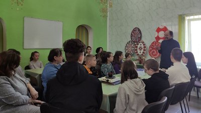 Ярослав Осадца проводить майстерклас Ярослав Осадца проводить майстерклас