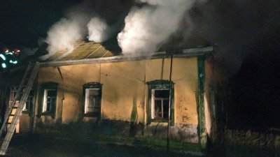 На Чернігівщині в пожежі загинув чоловік На Чернігівщині в пожежі загинув чоловік