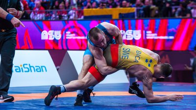 Україна завоювала першу медаль в греко-римській боротьбі на чемпіонаті Європи-2022