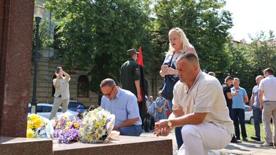 У Тернополі вшанували пам’ять політичного діяча Ярослава Стецька