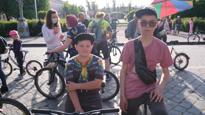 У центрі Чернівців відбувся велопробіг