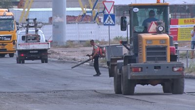 Ремонт вулиці Індустріальної, що в Миколаєві, завершено на 40 відсотків