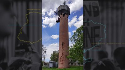 водонапірна вежа у селищі рогань як виглядає водонапірна вежа у селищі рогань як виглядає