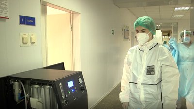 Боротьба із COVID-19: чи вистачає кисню в опорних лікарнях Херсона