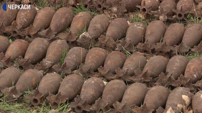 Снаряди часів Другої світової виявили на Черкащині