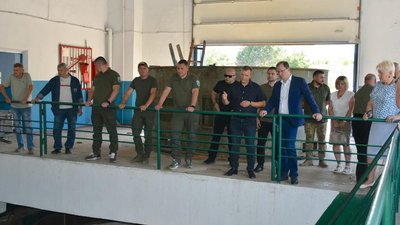 Міністр довкілля та голова Держводагентства у Снігурівці Міністр довкілля та голова Держводагентства у Снігурівці