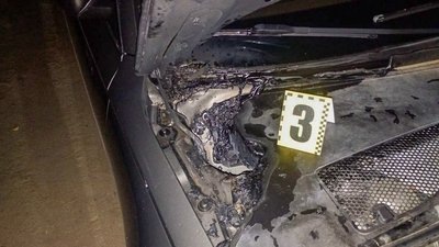 Підпал машини в Черкасах