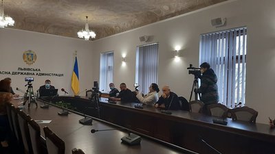 Під Львівської ОДА протестували працівники Бродівського лісництва