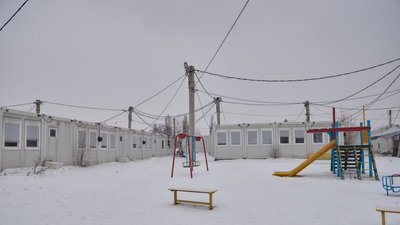 На місці модульного містечка у Харкові побудують три гуртожитки На місці модульного містечка у Харкові побудують три гуртожитки