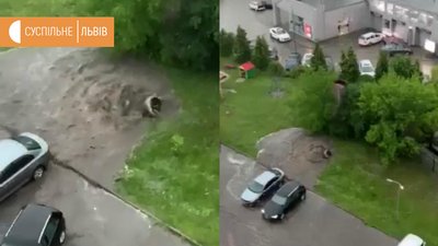 Гроза у Львові: повалені дерева та затоплені вулиці