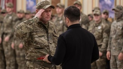 Поліцейського з Рівненщини нагородили орденом "За мужність" ІІІ ступеня