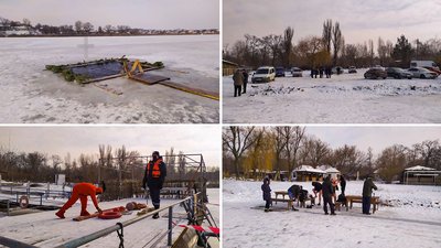На пляжі у Кропивницькому до хрещенських купань долучились майже 50 людей На пляжі у Кропивницькому до хрещенських купань долучились майже 50 людей