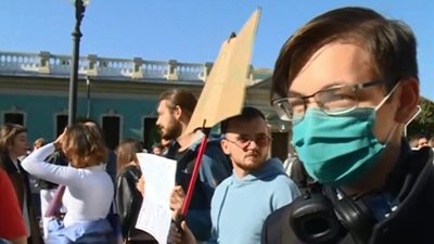 У столиці влаштували "Марш за Київ". Чого вимагають У столиці влаштували "Марш за Київ". Чого вимагають