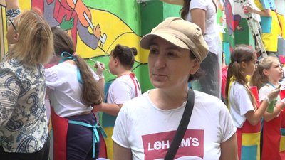 В Одесі створюють новий мурал за мотивами творчості Марка Шагала