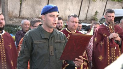 Похорон воїна Олександра Данилюка Похорон воїна Олександра Данилюка