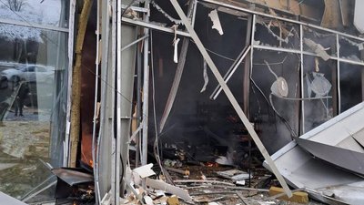 Наслідки обстрілу Краматорська 23 лютого