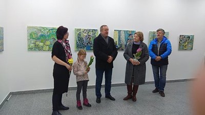 15 нових картин у техніці малярства презентувала художниця Ольга Кучма 15 нових картин у техніці малярства презентувала художниця Ольга Кучма