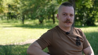 Боєць "Азову" на псевдо "Ахмет"