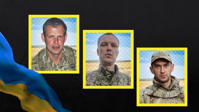 Зліва направо: Олександр Третьяков, Андрій Стоянов, Владислав Лебедєв 