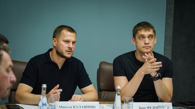 Міністр з відновлення Микола Калашник під час робочого візиту до Запорізької області