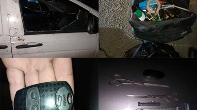 На Полтавщині затримали іноземців, які пограбували автівку На Полтавщині затримали іноземців, які пограбували автівку