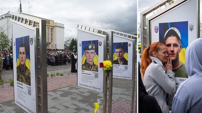 Житомир, Коростень, Алея пам'яті